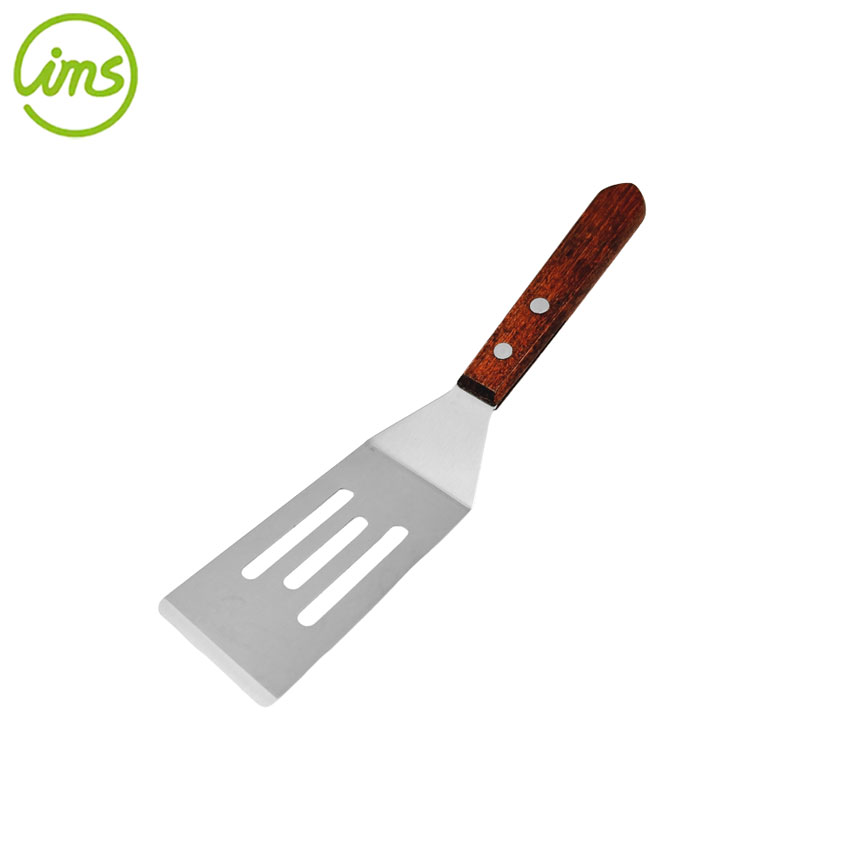 Mini Slotted Turner Beechwood Handle